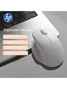 HP Chuột không dây Professor SE: Kết nối Bluetooth 2.4G hai chế độ, tương thích với ba thiết bị cùng lúc, nút bấm êm, thiết kế tiện dụng, lý tưởng cho cộng tác nhiều màn hình tại văn phòng, tương thích với máy tính xách tay và máy tính để bàn. - Màu trà sữa - Xem 2