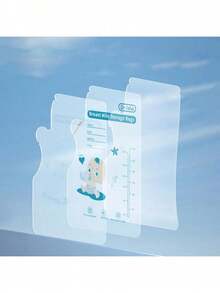 30pcs/250ml Breast Milk Storage Bags - , Space Saving Pouring Spout Design - Suitable For Breastfeeding Made Of Durable PET Material - Clear - View 9