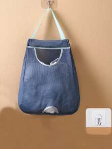 Organisateur de sacs poubelle, support mural en plastique pour sacs, sac de rangement en maille, distributeur de sacs en plastique, décoration de salle d'outils de cuisine, décoration d'Halloween, Halloween, décoration d'automne, décorations de Noël et d'Halloween