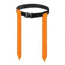 1pc Football Flag Belt, Ribbon Waist Belt For Flag Football Game, Pulling And Grabbing Flags