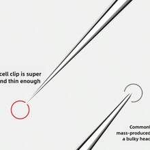 3/5件套带收纳盒不锈钢黑头粉刺去除器套装，精密粉刺去除器，适用于美容院 - 彩色 - 查看 10