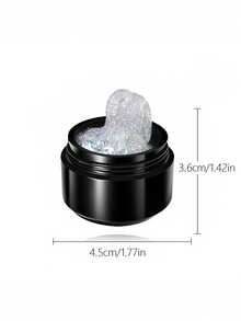 BORN PRETTY 15ml 乳白色 3D 立体雕塑不粘手部延长凝胶指甲油 透明花朵雕刻塑形