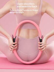 1pc New Item: Popular Pilates Ring, Yoga Resistance Circle, Magic Circle, Fitness Equipment, Exercise Resistance Band, Beginner Pilates Ring