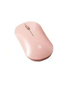 HP Ratón inalámbrico Bluetooth de modo dual DM10: conexión dual Bluetooth 5.0 + 2.4G, cambio rápido entre múltiples dispositivos, transmisión estable hasta 10 metros, botones silenciosos, batería de larga duración (versión con batería), compatible con computadoras de escritorio y portátiles. - Rosa - Ver 2