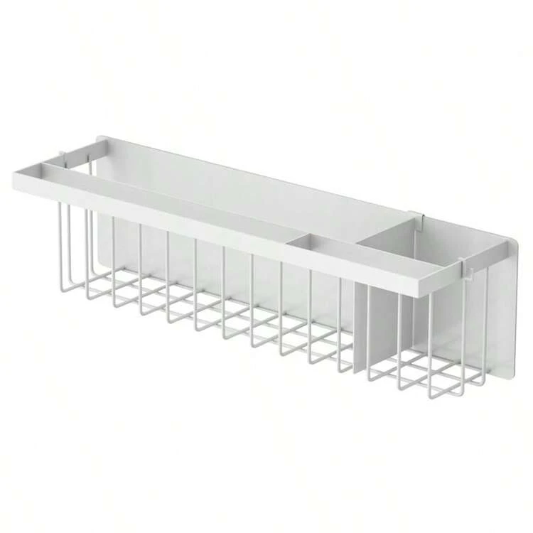 マグネットバスルームバスケット タワー ワイド 幅31cm 幅44.3cm タワーシリーズ 収納 お風呂 バス 磁石 お風呂収納 バス収納 マグネット 吊り下げ 風呂 - ホワイトB - 見る 14