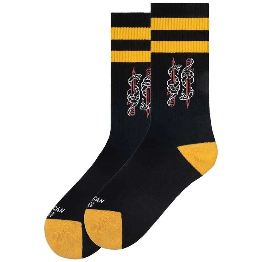 American Socks Women Sports Socks - Black - View 1