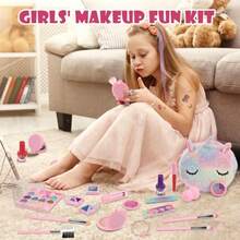 hujiajiaAnpro Juguete de  para Niñas 41 pcs Juguetes de  Lavable y  para Niñas Juguete de  para Regalo de Navidad y Cumpleaños Apto para s de 3+ Años220 - como en la foto - Ver 4