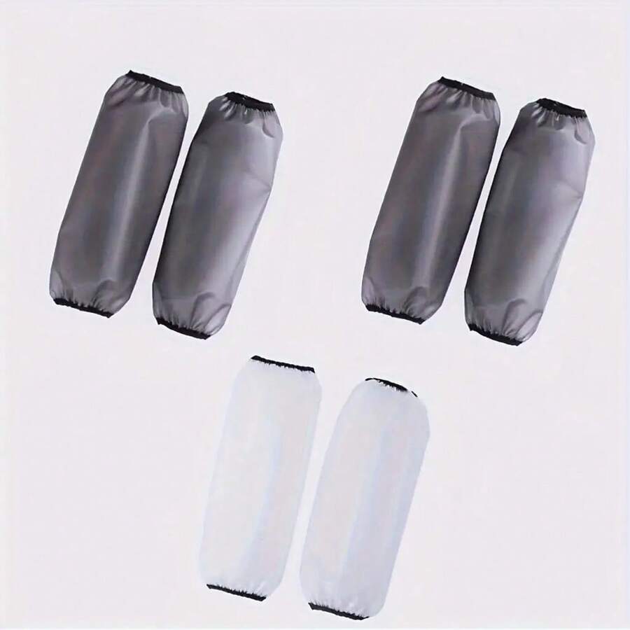 1 Pair Waterproof And Oil-Resistant Arm Sleeves - Durable And Washable Kitchen Protective Sleeves, Suitable For Cleaning And Cooking