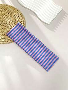 1/3 chiếc Băng đô thể thao bằng vải thun co giãn in họa tiết sọc thanh lịch dành cho nữ, thích hợp cho sử dụng hàng ngày, tập thể dục, chạy bộ, yoga, băng đô thấm mồ hôi, phụ kiện tóc thời trang, băng đô phong cách Bohemian mùa thu, phụ kiện tóc mùa đông cho nữ, phụ kiện cần thiết cho kỳ nghỉ hè, phong cách Boho. - Nhiều màu - Xem 11