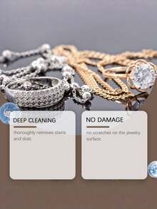 Jewelry Cleaning Solution - Surface Cleaner & Polisher For Watches, Diamonds, Jewelry