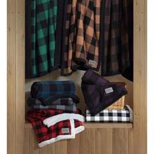 Eddie Bauer Cabin Plaid Throw, Black(Manta) - Multicolor - Ver 7