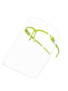 1pc Kitchen Protective Face Shield, Anti-Oil Anti-Splash Tool, Elegant Colorful Box Packaging, Transparent Protective Face Shield, Anti-Oil Anti-Smoke Cooking Tool - Available In Multiple Colors