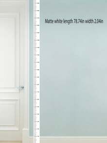 Modern Height Ruler - Durable PC Material, Clear Markings, Rewritable And Reusable, Suitable For Room And Wall Decor, Home Decor, Decorative Measuring Tool, Stylish Design, Precise Measurement, Modern Decor, High-Quality Material, DIY Enthusiasts Wall Sticker - Multicolor - View 8