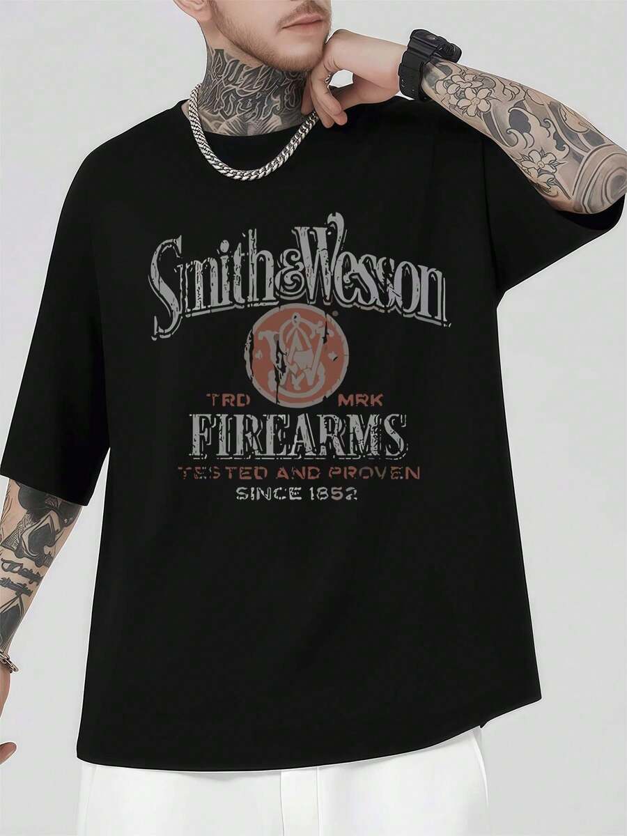 Men T-Shirts - Black - View 1