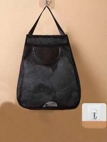 Organisateur de sacs poubelle, support mural en plastique pour sacs, sac de rangement en maille, distributeur de sacs en plastique, décoration de salle d'outils de cuisine, décoration d'Halloween, Halloween, décoration d'automne, décorations de Noël et d'Halloween