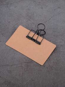 1pc Retro Multi-Color Paper Clip, Suitable For Desktop Document Organization,Back To School,School Supplies - one-size - View 7