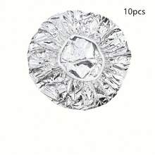 1/3/10个装可重复使用防水浴帽，适合所有发型，可用于染发、美发造型护理，锡箔发膜浴帽