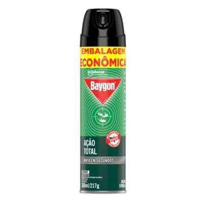 Inseticida Aerossol Baygon Ação Total Tradicional 360ml/217g