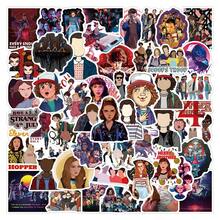 1套/50张 奇幻故事贴纸 笔记本电脑手册 水杯装饰 防水DIY贴纸，可爱漂亮，送朋友的礼物，创造惊喜，美观又实惠，新年礼物，情人节礼物，复活节礼物（随机风格） - 彩色 - 查看 6