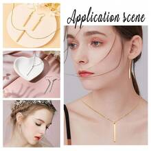 MAGICALCUTDIE 1box 201 Stainless Steel Pendants Manual Polishing Rectangle Stamping Blank Tag Mixed Color 40x7x1.5mm Hole: 3mm 6pcs/Box - Nhiều màu - Xem 6