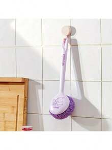 Sanrio 三丽鸥长柄炒锅刷，卡通洗碗刷，耐用塑料材质，无需用电，理想的厨房家具清洁工具，礼品装