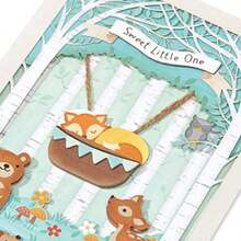 American Greetings Nueva tarjeta de bebé (tu increíble familia)(Tu increíble familia) - Multicolor - Ver 6