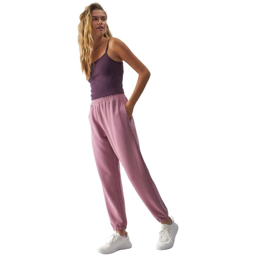 Women Outdoor Pants - Pink - View 1