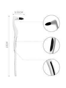 Manual Teeth Stain Remover, Tartar Scraper, Teeth Whitening Tool, Teeth Stain Cleaning Stick, Professional Teeth Polishing & Bleaching Cleaner, Manual Teeth Cleaning Device, Teeth Stain Remover, Tooth Plaque Eraser, Teeth Stain Cleaning Brush, Teeth Cleaning Micro-Abrasive Tool For Removing Tobacco, Tea, Tartar And Calculus Stains, Reusable And Washable With Water - Multicolor - View 9