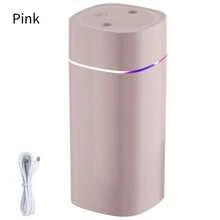 1个可爱杯形USB迷你加湿器，静音设计，适用于家庭、卧室、办公室、桌面、汽车、宿舍等场所，空气加湿，非常适合生日、旅行、露营、圣诞节装饰（不含电池，需要插电使用） - 彩色 - 查看 14