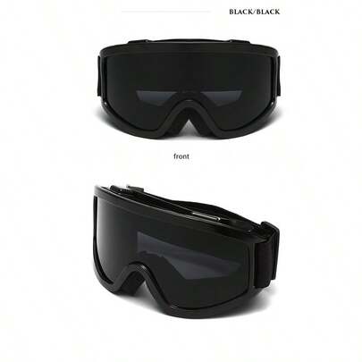 Kính trượt tuyết thể thao ngoài trời, Kính chống gió tuyết cho người lớn, Kính chống lạnh, Kính leo núi trượt tuyết, Kính chống gió chống chói cho người đi xe máy Unisex, Kính râm thể thao ngoài trời trượt tuyết