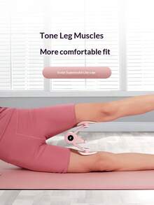 Thigh Muscle Trainer, Pelvic Floor Muscle Trainer, Kegel Exercise Device, Postpartum Recovery Device, Inner Thigh Trainer Clamp, Home Yoga Fitness Equipment - Multicolor - View 3