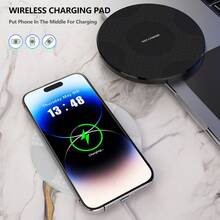 15W Fast Car Charger, Compatible With Apple 17/16/15/14/13/12/11, Non-Detachable Design, Integrated Phone Navigation And Charging Function, Magnetic Adsorption, Compact And Portable, Universal Car Charger - Essential For Your Car, Worry-Free Charging While Driving - Multicolor - View 12