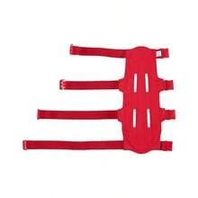 Armguard XT Guardabrazos de Tiro con Arco - Protector de Antebrazo con Cobertura y Proteccin Completas - Correas Elsticas Ajustables de Alta Densidad con Hebillas de Liberacin Rpida - Roja + L - largo 9,5 pulgadas - Ver 10