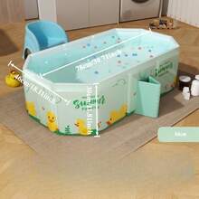 小型成人浴缸，可坐可躺的全身浸泡浴缸，大型游泳池浴缸 - 彩色 - 查看 7