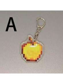 1个游戏主题钥匙扣，派对礼品，节日小礼物（颜色可能因地区而异） - 彩色 - 查看 10