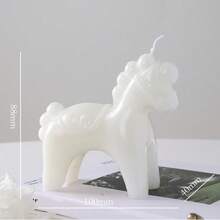 新年摇摇马香薰蜡烛，简约设计，书房客厅皆宜，优雅蜡烛，创意家居装饰，象征“即刻成功”。最佳派对必备蜡烛礼盒，婚礼回礼，客厅装饰摆件，家居装饰品，生日装饰，卧室装饰，生日礼物，房间装饰 - 彩色 - 查看 13