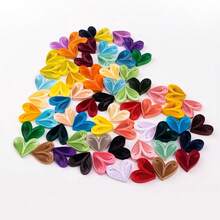 260 Blatt in 26 Farben hochwertige Quilling-Papierstreifen, sortierte leuchtende Farben, flexibel, langanhaltend, hochdicht, leicht zu formen für DIY-Handwerke, kreative Kunstwerke, Premium-Geschenke, Dekorationen und Kunstprojekte - 26 Farben von Quilling-Streifen - Übersicht 1