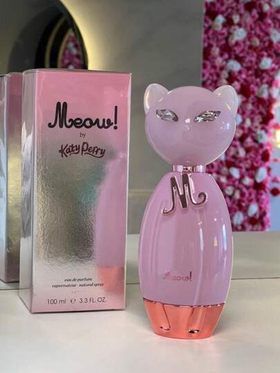 Meow Eau De Parfum 100 ml perfume mujer-Eau de Toilette Floral Fresco Amaderado perfume mujer Fragancia en Spray con Información Personal Mejorada Fragancia de Larga Duraciónperfume de hombre,adecuado para citas nocturnas, asistir a fiestas, usar en el automóvil, regalos navideños, regalos de cumpleaños.