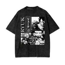 DEATHNOTE SNOW WASH RYUK T-SHIRT 1 - Màu sắc chính của bức tranh - Xem 1