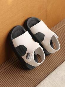 儿童凉鞋，男女童夏季新款软底沙滩鞋 - 白色 - 查看 6