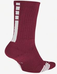 Calcetines de Baloncesto  New Elite Crew Cármenes/Blanco Medio - 1 - Ver 3