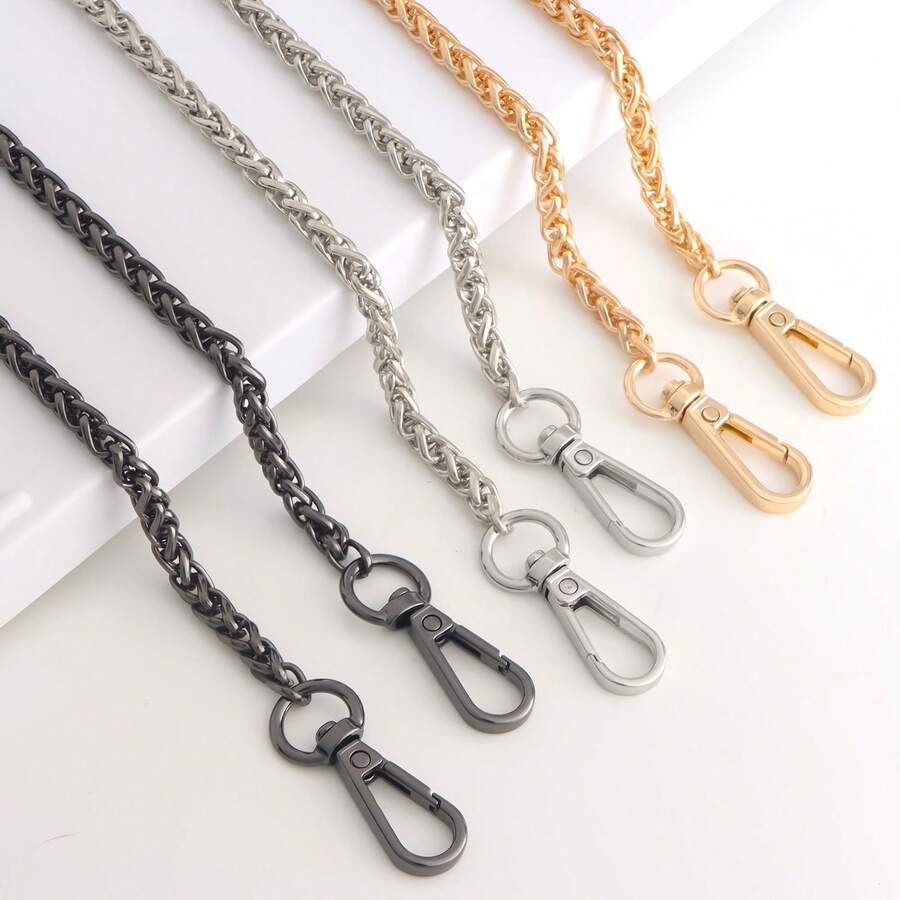 Lanț de schimb pentru poșetă, lanț metalic de fier, curea pentru umăr, cross body, geantă de mână, confecționarea consumabilelor pentru accesorii de călătorie