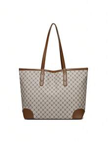 3件套 时尚高品质大容量女士手提包套装 - 灰色 - 查看 5