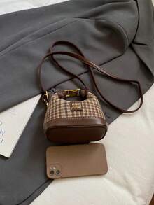 Festival Celebration New Mini Handbag, Contrast Color Small Wristlet Bag, Children's Fashion Crossbody Bag, Lipstick Pouch Fabric, Teenager Party Clutch - Contrasting Color Mortise Lock - View 16