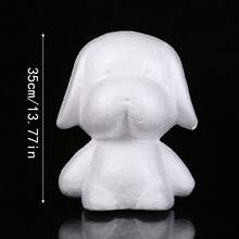 1件装DIY玫瑰熊手工套装 - 泡沫泰迪熊制作材料包，适合情人节和母亲节装饰，包含拥抱熊、多种尺寸的泰迪熊、兔子、狗狗模具及模型配件，手工家居装饰