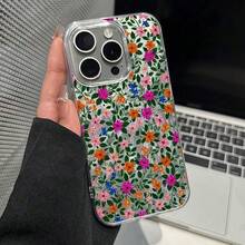 Vibrant Floral Pattern Phone Cover, Trendy And Artistic Design Perfect for  17, 16, 15, 14 PLUS, 13, 12, 11 PRO MAX, Ideal As a Gift. - Estilo 9 - Ver 1