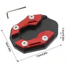 Motorcycle Bikes Kickstand Extender Foot Side Stand Extension Pad Support Plate - 彩色 - 查看 3