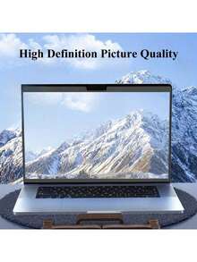 1pc Magnetic Blue Light Blocking Screen Protector For 13/13.3/13.6/14.2 Inch Laptops, Anti-Scratch Anti-Glare Design, Suitable For 16:9 Ratio Notebooks, Easy Magnetic Installation And Removable, Accessories - Blue Light for Eye Protection - View 7