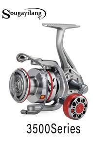 1PC Heavy-Duty Spinning Reel - 4.7:1/5.0:1 Gear Ratio, Aluminum Alloy Spool CNC Machined Handle, 16KG Max Drag, Anti-Corrosion Waterproof For Saltwater Freshwater Big Game Fishing (Tuna/Shark/Carp) - Silver - View 15