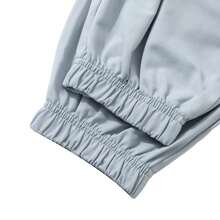 Under Armour Meridian 女士锥形裤，宽松运动裤，健身训练裤，浅蓝色休闲裤，款式编号：1377079-465 - 灰色 - 查看 6